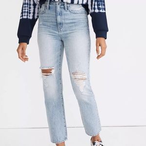 The Perfect Vintage Jean in Calabria Wash: Ripped Edition